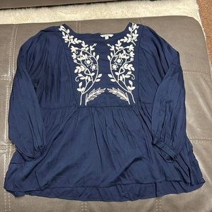 Embroidered blouse